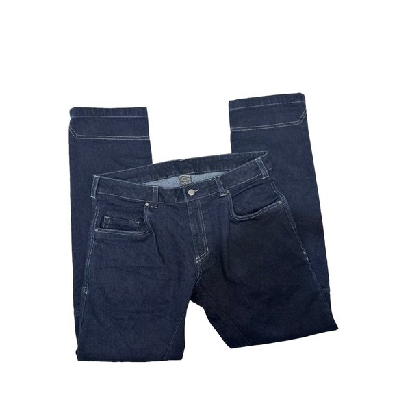 Rab The Mountain People Straight Jeans Mens 35x32 Blue Mid Rise Denim Outdoors - Picture 7 of 16